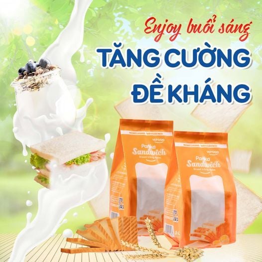 Bánh mì Panka sandwich trắng mềm