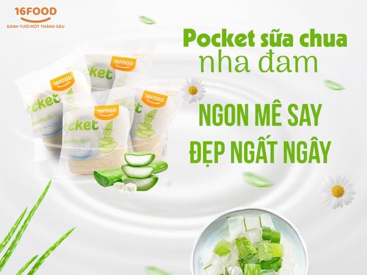 Pocket sữa chua nha đam
